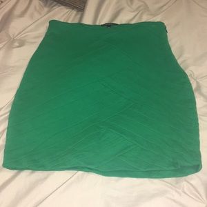 Green Express skirt